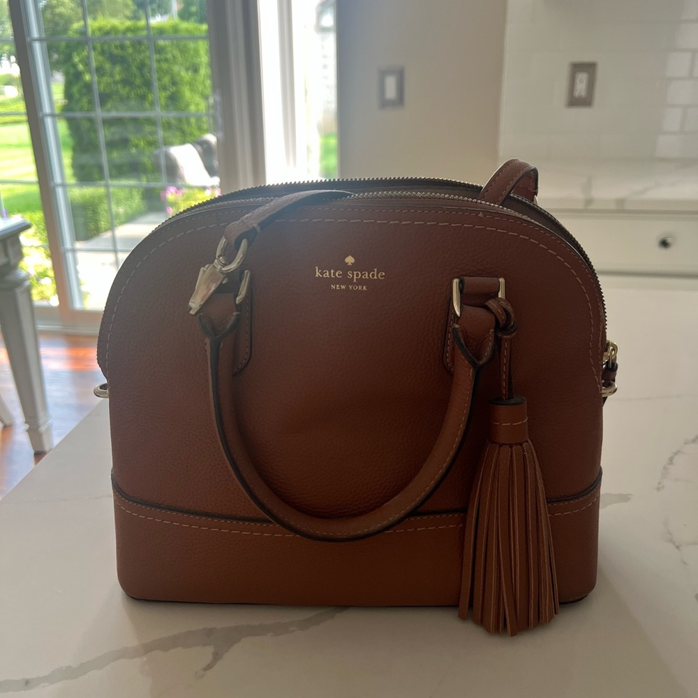 Kate spade brown leather purse